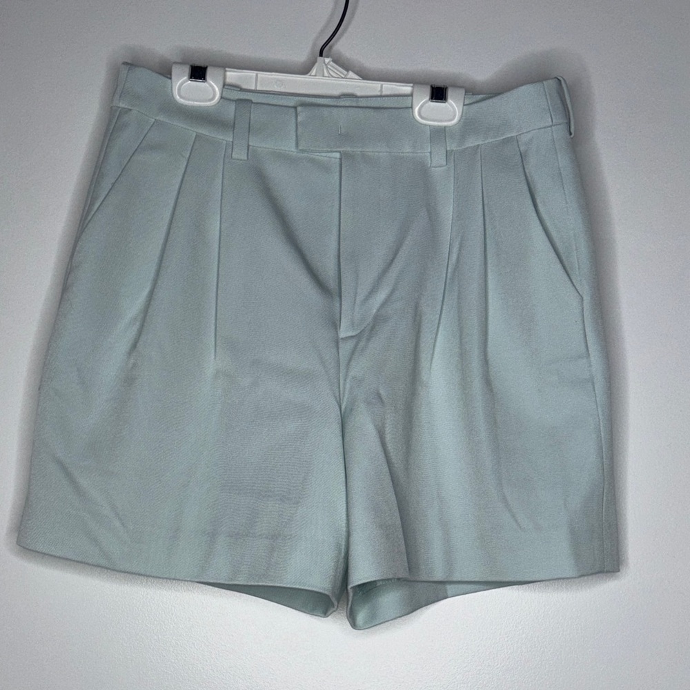 Favorite Daughter High Waist Shorts in Pastel Blue